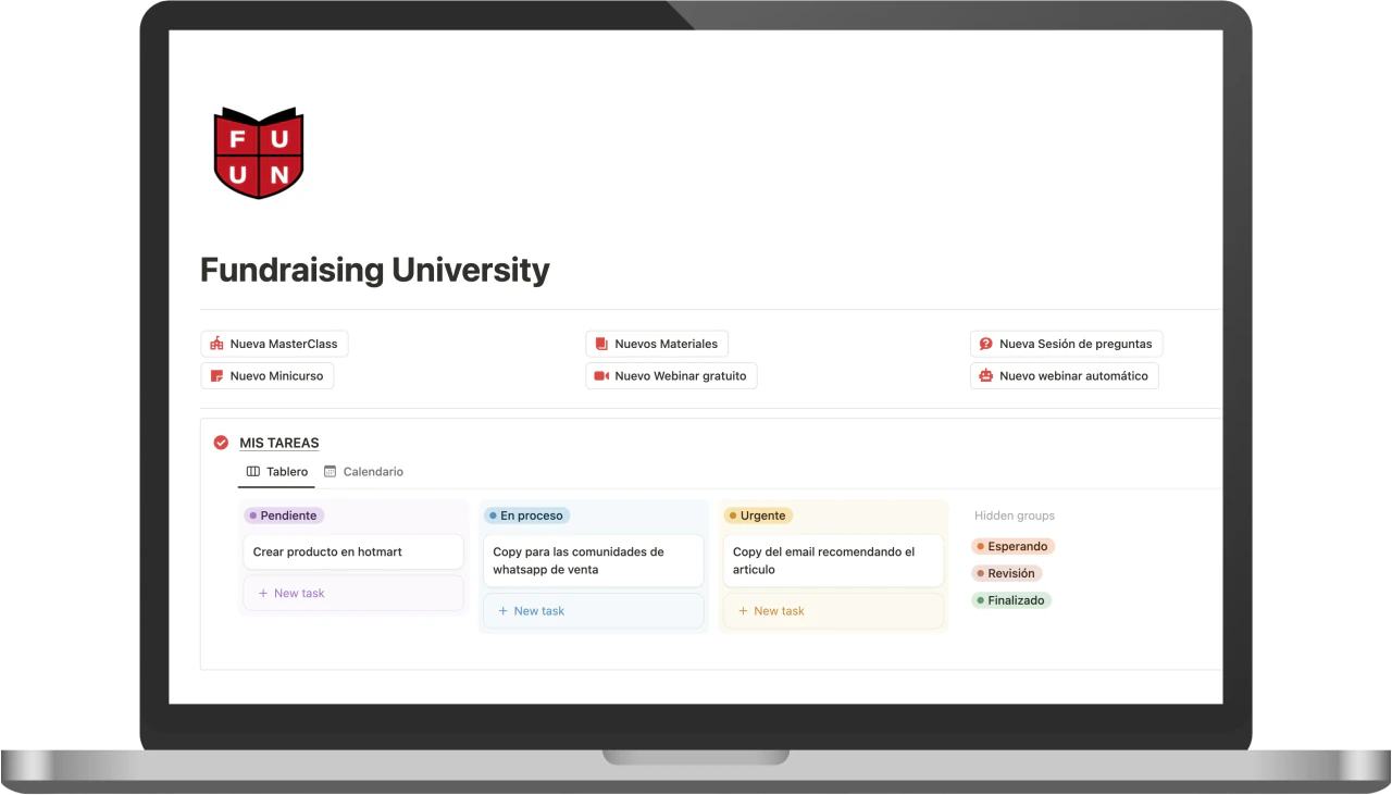 Cover · Fundraising University